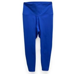 Small Yunoga Womens Royal Blue Activewear Leggings